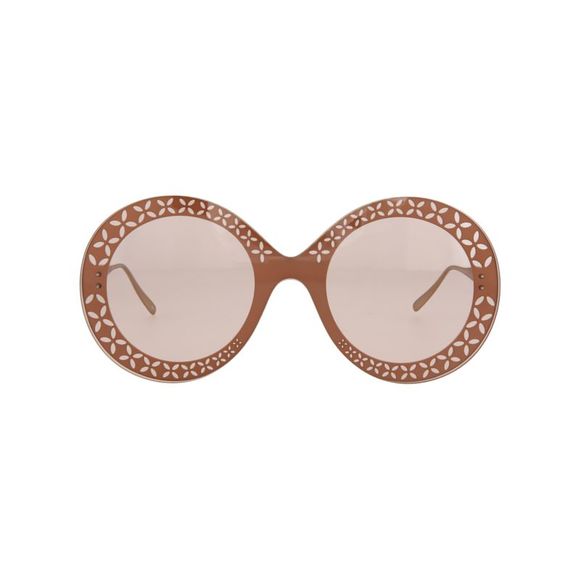 Alaia Accessories - Alaia Aviator-Style Metal Sunglasses Gold Womens